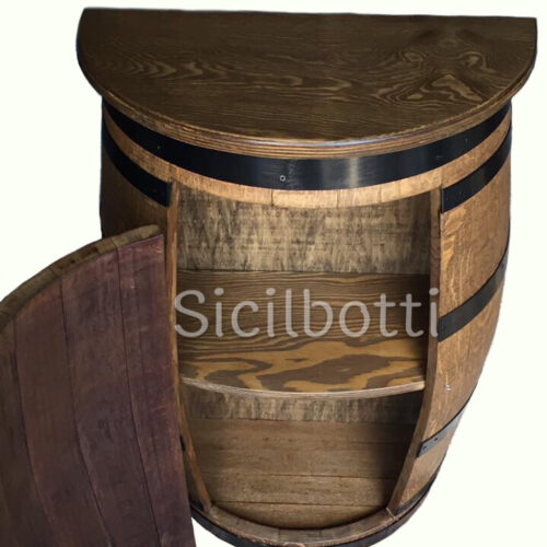Cantina mezza botte con antina
